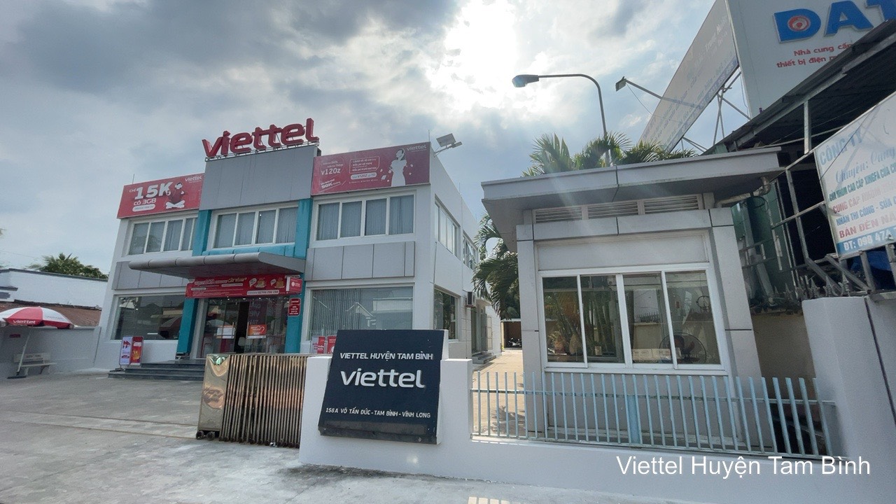 TRUNG TÂM VIETTEL HUYỆN TAM BÌNH-VĨNH LONG